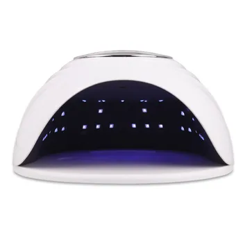 XZMUV 120W LCD-Skærm med Høj Effekt, Søm Tørretumbler Led-Uv-Lampe, Hurtig Tørring Motion Sensing Gel Neglelak Negle Lampe Manicure Værktøjer