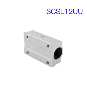 2pc SCS8LUU SCS10LUU SCS12LUU SCS16LUU SCS20LUU 8mm lange type Lineære kuglelejer Blok CNC Router