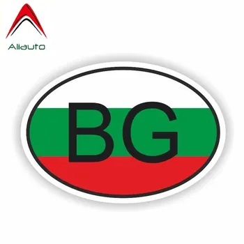 Aliauto Personlighed Bulgarien Tilbehør Flag Bil Sticker Dækker Ridser Decal Vinyl til Suzuki Peugeot, Skoda, Volvo,13 cm*9cm