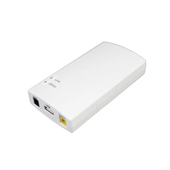 B300C Mini Bærbare UPS 12V2_5A DC Online Strømforsyning Med Lithium Batteri 7.8 Ah Max 7 timer, Backup Tim for CCTV-System & Modem