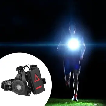 1200lm XPE Udendørs Sport Running Lights Q5 LED Nat Kører Lommelygte advarselslamper USB Charge Brystet Lampe Hvid Lys Brænder