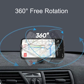 Magnetisk Bil, Telefon Holder til iPhone Samsung Xiaomi GPS-Magnet Bil luftskrue Klip Dashboard Mount Bil Mobiltelefon Holder Stand