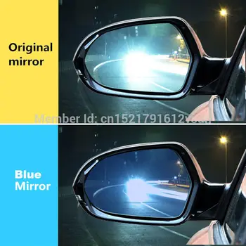 SmRKE 2stk For Honda FIT bakspejlet Blå Briller Vidvinkel Led-blinklys, lys, Strøm, Varme