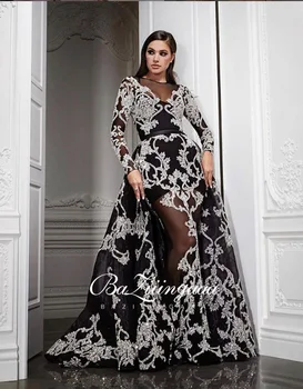 BAZIIINGAAA Luksus 2020 Fest Elegant Kvinde Aften Kjole Plus Size Slim Trykt Lange Aften Kjoler er Egnet til Formelle Fester