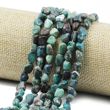 Naturlige Afrikanske Sten, Uregelmæssig Grus perler Charme afstandsstykker perler for DIY Armbånd, halskæde, Øreringe og Tilbehør til smykkefremstilling