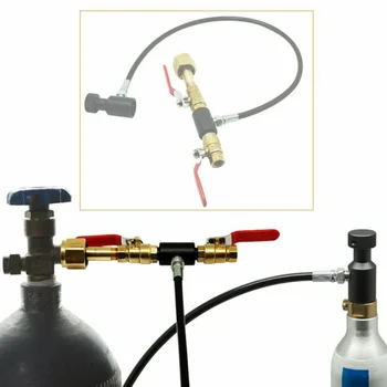 1 * Slange Adapter Til SodaStream CO2 Tank/Cylinder Refill Station Påfyldning Adapter Med Stik