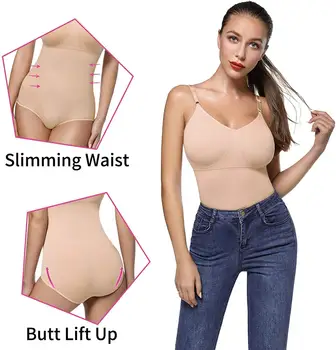 Kvinder Seamless Body Shapewear Full Body Shaper Talje Træner Maven Tilnærmede Tummy Control Slankekur Jakke Kortere Corset