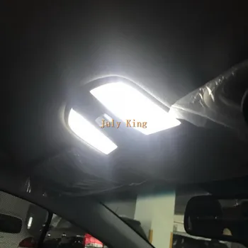 Juli King 6000K LED Bil Interiør læselamper Tilfældet for Hyundai Encino Kona 2018+, 2835SMD 60LEDs, 3 stk/sæt