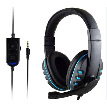 Stereo Kabel Gaming Headsets Hoofdtelefoon Opfyldt Mic Voor PS4 Sony Playstation 4/Pc