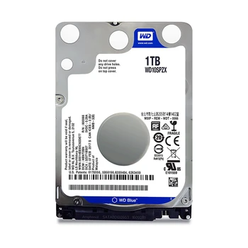 WD Blue 1TB Mobil Harddisk - 5400 RPM SATA 6Gb/s 128 MB Cache 2,5 Tommer WD10SPZX