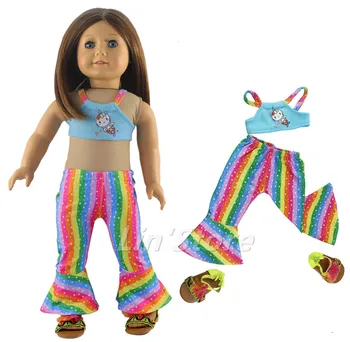 Ny Mode Dukke Tøj Tøj til 18 tommer American Doll Mange Stil for Valg a11