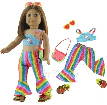 Ny Mode Dukke Tøj Tøj til 18 tommer American Doll Mange Stil for Valg a11
