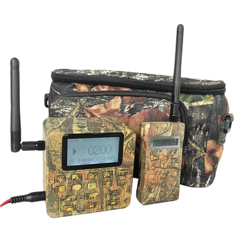 Offentlig Jagt Lokkedue Fugl Opkalds-100W højtalere Lyder Stemmer MP3-Afspiller 200DB 500M Fjernbetjening Camouflage Farve