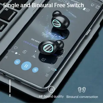 R6 R7 R8 R9 TWS Touch Bluetooth Hovedtelefoner 9D Stereo Trådløse Headset Lossless støjreduktion Gaming Hovedtelefoner med mikrofon