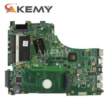 Ny!!! Akemy X750LN Laptop bundkort Til Asus X750LB X750LN X750L Maniboard X750LB X750LN I7-4500U CPU GT840M grafikkort