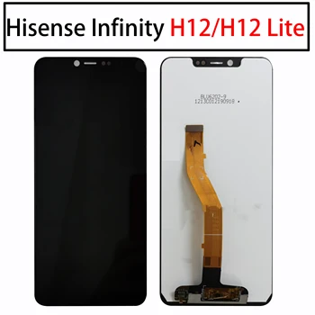 Ny For Hisense Infinity-H12 / H12 LITE LCD-Skærm Touch screen Digitizer Assembly Erstatning Perfekt Reparation Mobiltelefon