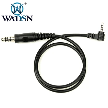 WADSN Softair Elektroniske TOT-Wire Taktiske Headsets Tilbehør Airsoft Jagt Headset Tilbehør TOT-Til-Walkie-Talkie Sæt Z124