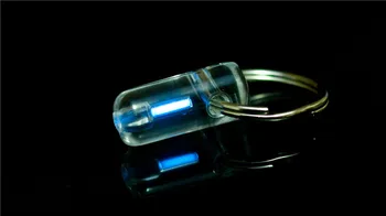 Automatisk Lys Tritium Gas Røret Tast Nat, Selv Lysende Glowring udrykningsblink For Offentlig Sikkerhed og Overlevelse Værktøj