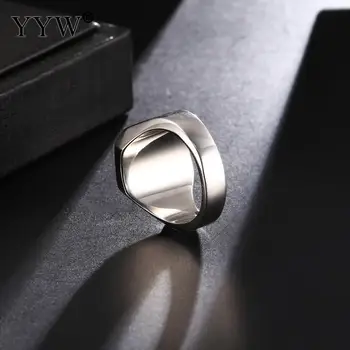 Nyeste Design Sort Karneol Rustfrit Stål Golden Square Signet Ring For Mænd Finger Ringe Mand Rigdom og Status Smykker