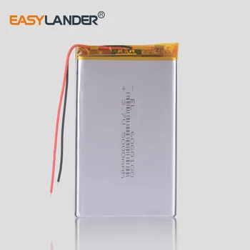 5000mAh Li-polymer Genopladelige Batterier af 3,7 V 6060100 Lithium-Polymer-Batteri Til Digitale Produkter Tablet pc DIY-Power bank