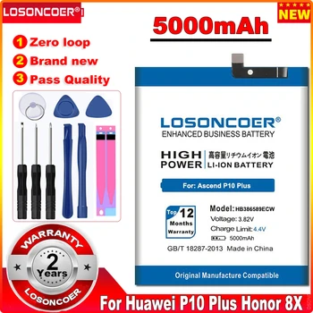 HB386589ECW Batteri Til Huawei P10 Plus Ære 8X V10 VKY-AL00 Nova 3 4 PAR-LX1 L11 L21 LX9 L29 VCE-LX2 L22 Mate 20 Lite UNE-LX1