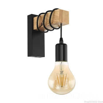 Moderne Træ Arm Væglampe Kreative Dekorative Vanity Light Væglampe Spejl Lys Indendørs Væglamper Indendørs Kampprogram