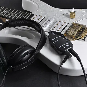 16-bit, 44.1/48 khz Guitar til USB Lyd-Afspiller lydkort Effektor Interface Link Audio Kabel til at Optage Musik Adapter til PC/Mac