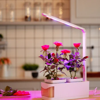 NYE Multifunktionelle intelligent fulde spektrum planternes vækst lampe til indendørs frø, vegetabilsk blomst plante vækst lys