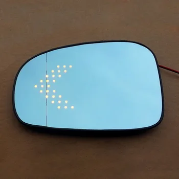 For Toyota Prius Bil bakspejl Vidvinkel Hyperbel Blå Spejl Pil LED Dreje Signal Lys