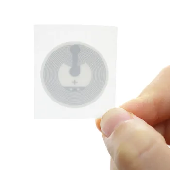 10stk NFC Ntag213 Tags 13,56 MHz ISO14443A NFC Sticker NTAG213 25mm Alle NFC-Telefon til Rådighed Selvklæbende Etiketter Intelligente RFID-Nøgler Token