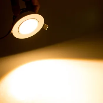 Led downlight spot led Super Lyse Forsænket Dæmpbar LED Downlight COB 3W 5W 7W LED Spot light Loft Lampe