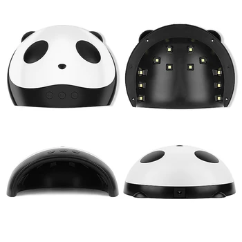 Nail Dryer 36w Panda Infrarød Sensor Mode Søm Tørretumbler 60/90/120s UV Gel Negle Lampe Søm Værktøjer Til Extension Lim