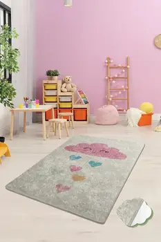 Baby Cloud Digital Trykt Kids Soveværelse Område Tæpper Barn at Spille Spil, Mat Childroom Tæppe, Non-slip Sål Tæppe