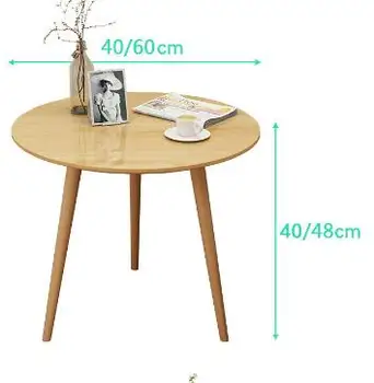 Louis mode og tabeller Enkel massivt træ sofa side moderne Mini Mini praktisk lille lejlighed