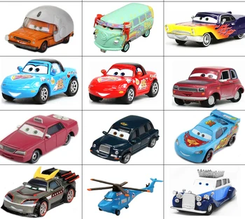 No. 136-162 Disney Pixar Cars 3 2 1 Trykstøbt METAL biler 1:55 Sjælden bil samling legetøj til Børn drenge Royal Politi Lastbil Mater