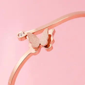 4STK Kvinders smykker gave box sæt damer nye design halskæde øreringe armbånd god kvalitet rustfrit stål farverige blomster sæt