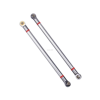 8stk/masse Opgradere Metal 4-link-Aluminium Link Stang til 313mm akselafstand Axial SCX10 1/10 1:10 RC Bil Crawler Axial SCX10