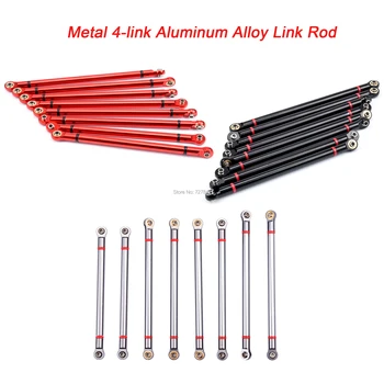 8stk/masse Opgradere Metal 4-link-Aluminium Link Stang til 313mm akselafstand Axial SCX10 1/10 1:10 RC Bil Crawler Axial SCX10