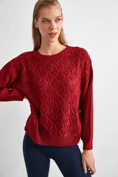 Trendyol Cellular Knitwear Sweater TWOAW21KZ1813