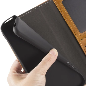 Flip Cover Til Tecno Kamon 12 Business Case Luksus Læder Med Magnet-Wallet Case For Tecno Gnist 4 X653C Telefonens Cover
