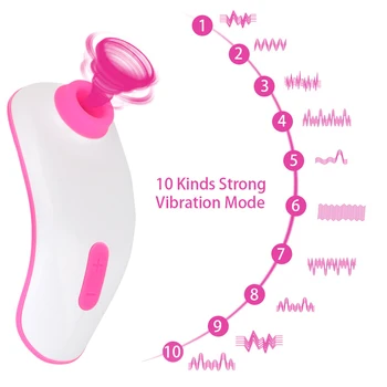 OLO 10 Tilstande Sucker Vibrator Til Klitoris Brystvorten Kvindelige Masturbator vakuumsug Vibrator Sex Legetøj Til Kvinder, Voksne Produkter