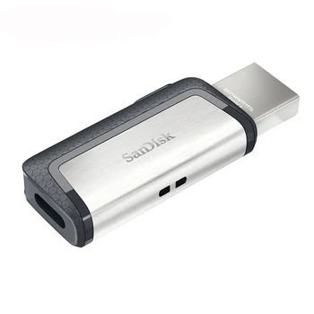 Sandisk USB 3.1 Flash-Drev Ultra Dual-Drev USB Type-C 32GB, 64GB 128GB OTG Pen-Drev Til din Smartphone Flash Drive 16GB Pendrive