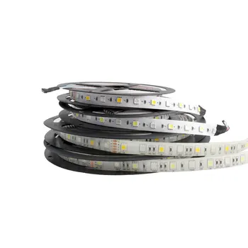 24V RGB LED Bånd Strip 5050 Varm Hvid Vandtæt 60 LED/M 5M 24 V Volt LED Bånd Strip RGB lampe, Neon Bånd TV Baggrundsbelysning