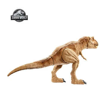 Jurassic Verden Kridt Camp Tyrannosaurus Rex Har Primal Angreb Funktion og Lyd Dinosaur Legetøj Kids Legetøj Julegave GJT60