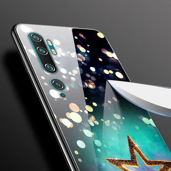 Luksus Cover Tilfældet for Xiaomi mi Note 10 Hærdet Glas Cover Silikone Telefon Tilfældet for Xiaomi Xiomi mi Bemærk 10Pro 10 Pro Tilfælde