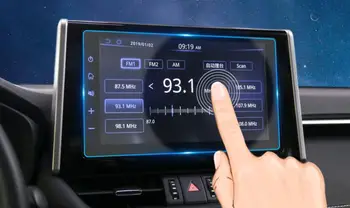 For Toyota RAV4 RAV-4 2020 Bil Navigation Hærdet Glas Skærm Beskyttelses Film GPS LCD-Bord, Tv Mærkat Bil Styling