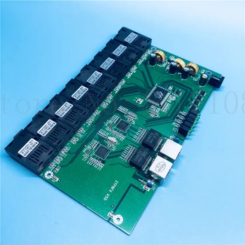 8G2E Store Bord Industriel Kvalitet Gigabit Ethernet-Switch 8*1,25 G Fiber Port 2*1000M RJ45 Enkelt Tilstand Enkelt Fiber SC Converter