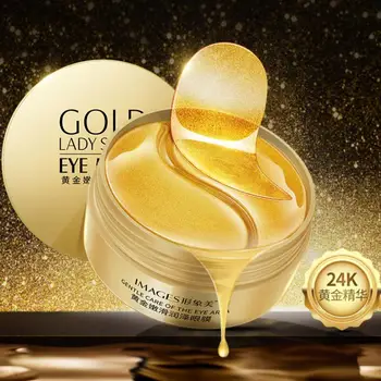 30 Par Gold Eye Mask Nærende Fugtgivende Hydrering Eye Patches Mørke Dircles Fjerne Rynke Eye Skin Care