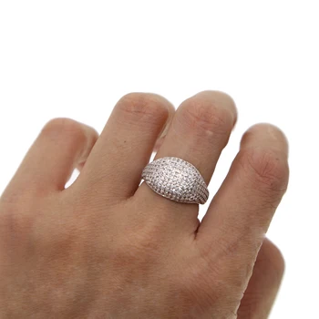 2020 Vintage CZ Ringe til Kvinder CUBIC Zirconia Micro Banet Rose Guld, sølv farve, mode finger Smykker Til Julegaver
