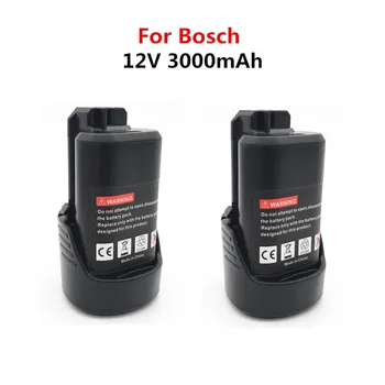 1/2/5pcs BAT411 Power Tools Batteri For Bosch 10,8 V 3000mAh Li-ion Boremaskine 2 607 336 013, 2 607 336 014 2 607 336 333 12V 3.0 Ah